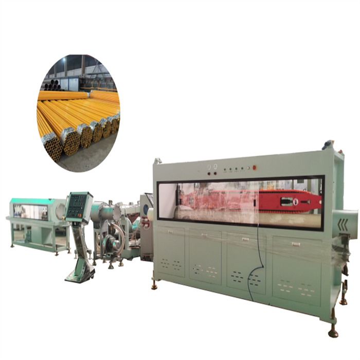 PVC ເຄືອບທໍ່ໂລຫະ Extrusion Line