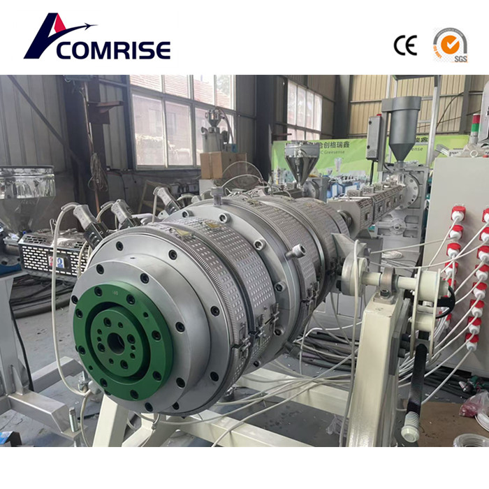 ສາຍການຜະລິດທໍ່ HDPE HDPE ແມ່ນຢູ່ພາຍໃຕ້ຜະລິດຕະພັນ