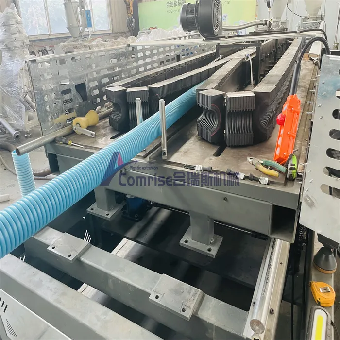 New Air Duct Double Wall Corrugated Pipe Machine