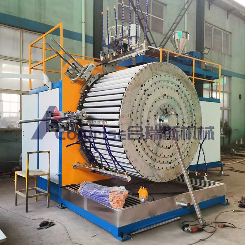 Pe Hollow Wall Winding Pipe Machine